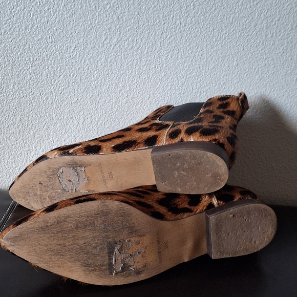 Madewell The Nico Calf Hair Ankle Boots Size. 9.5 - Picture 9 of 10